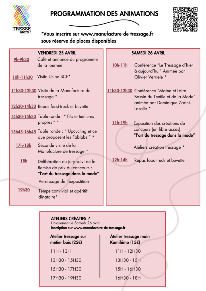 programme evenement tresse alors