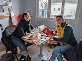 Podcast les remailleuse disponible e écoute lors des JEMA 2026 à la manufacture de tressage de bégrolles en mauges 