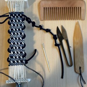 Fabrication tissage atelier découverte maine et loire