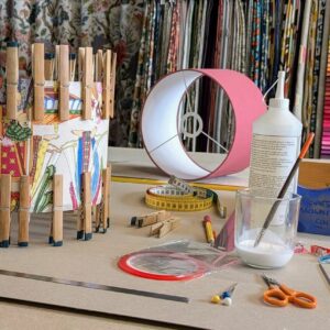 stage je fabrique un abat-jour maine et loire Lampe de chevet personnalisable